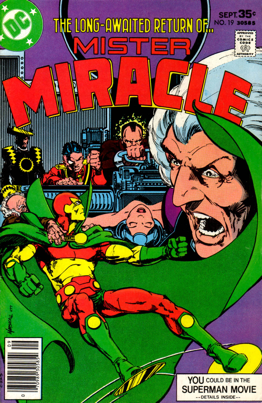 Read online Mister Miracle (1971) comic -  Issue #19 - 1