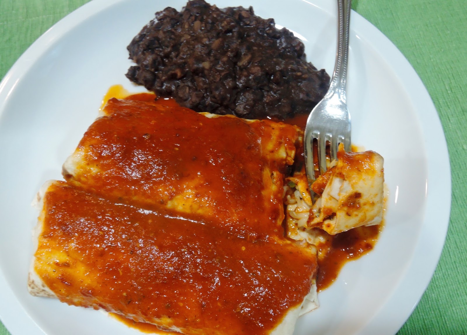The Briny Lemon Turkey Enchiladas with Spicy Chipotle Sauce