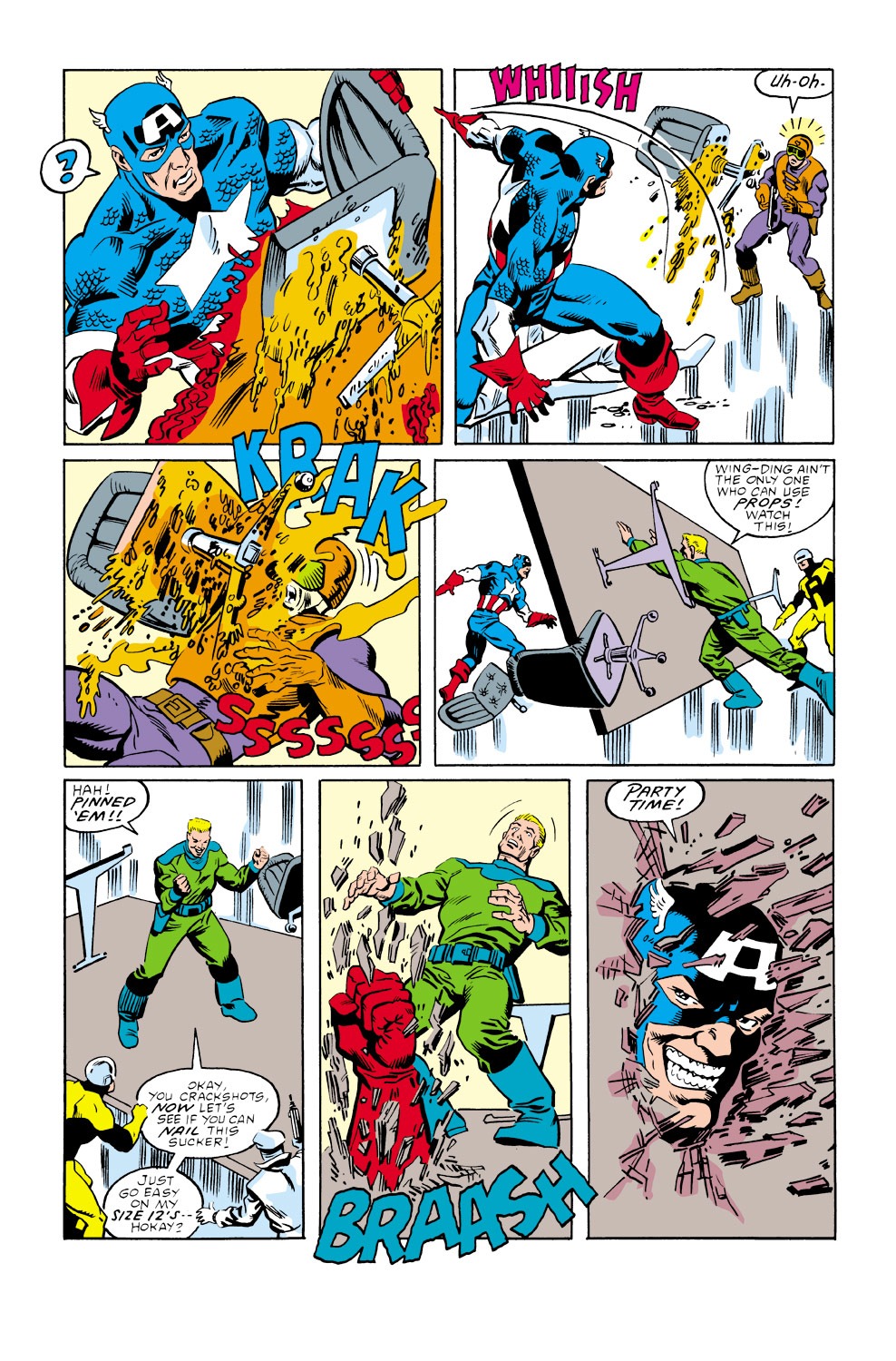 Captain America (1968) Issue #350 #282 - English 23