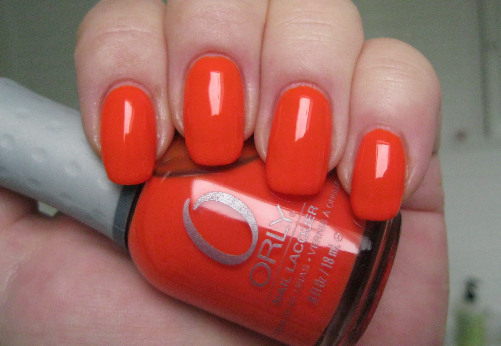10. Orly Nail Lacquer in "Orange Punch" - wide 9