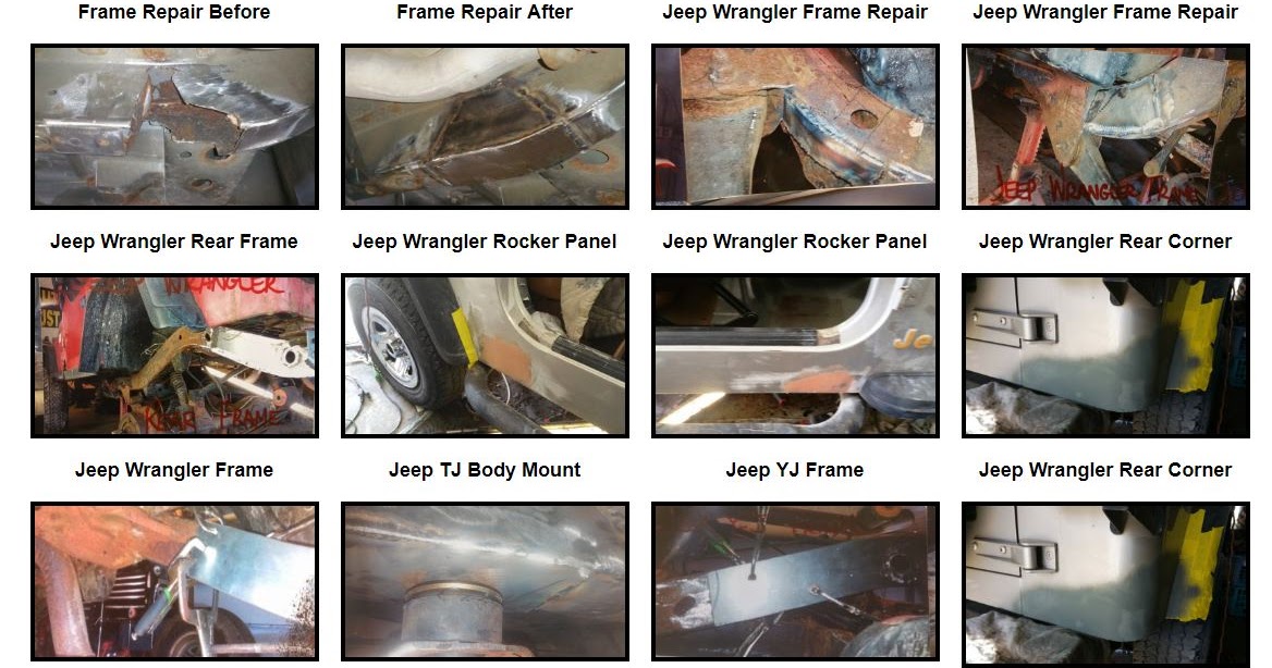 Jeep Wrangler Frame Rust Repair