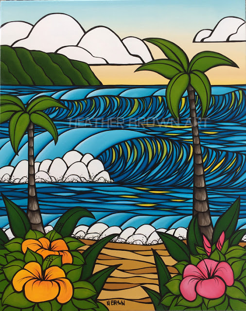 tropical art