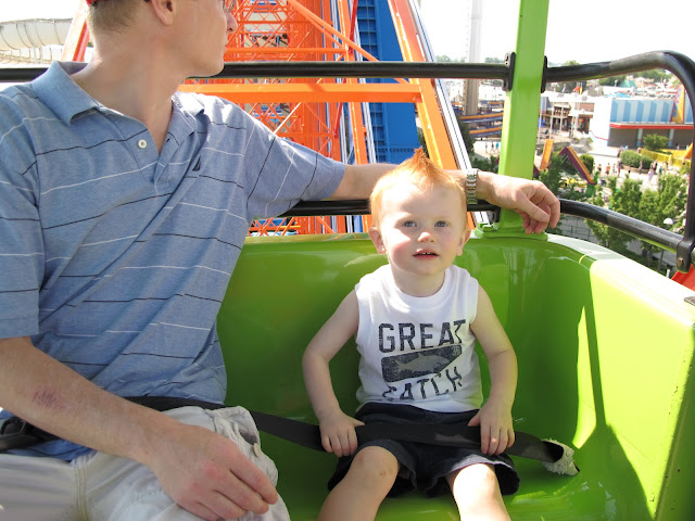 Taking a Ride on Cedar Point's Ferris Wheel