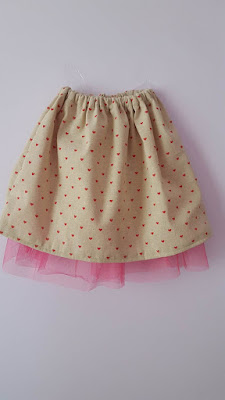 Tulle Lined Spring Skirt Tutorial