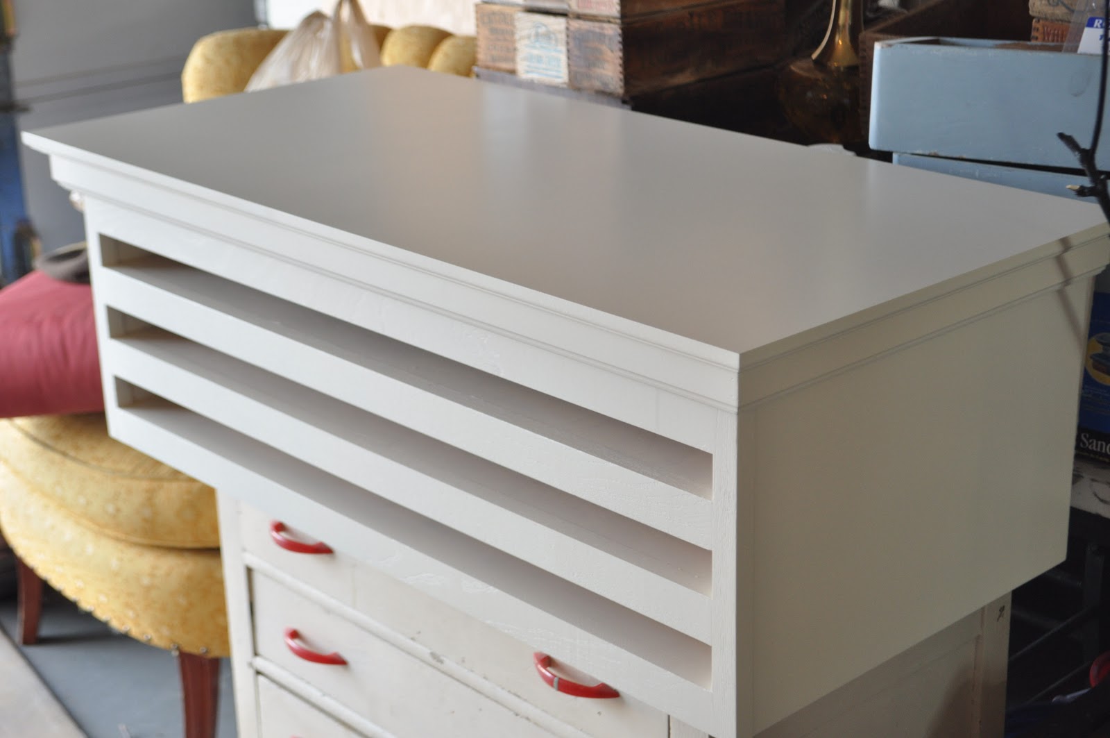 Cassandra Design Printer's Drawer Cupboard Is Finally BUILT!!!