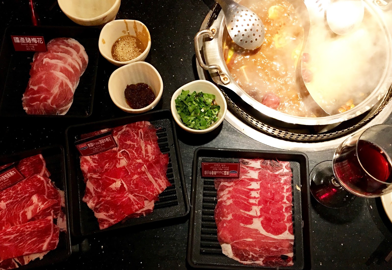 Spicy Mala YuanYang Hotpot at Xinyi Must Try BEST food in Taipei