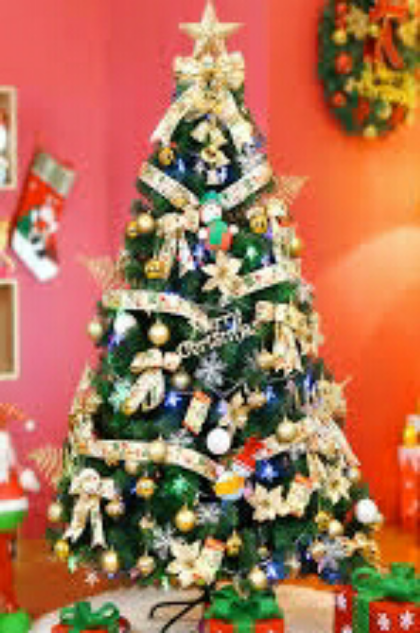 15 Contoh gambar dekorasi pohon natal tercantik dan unik