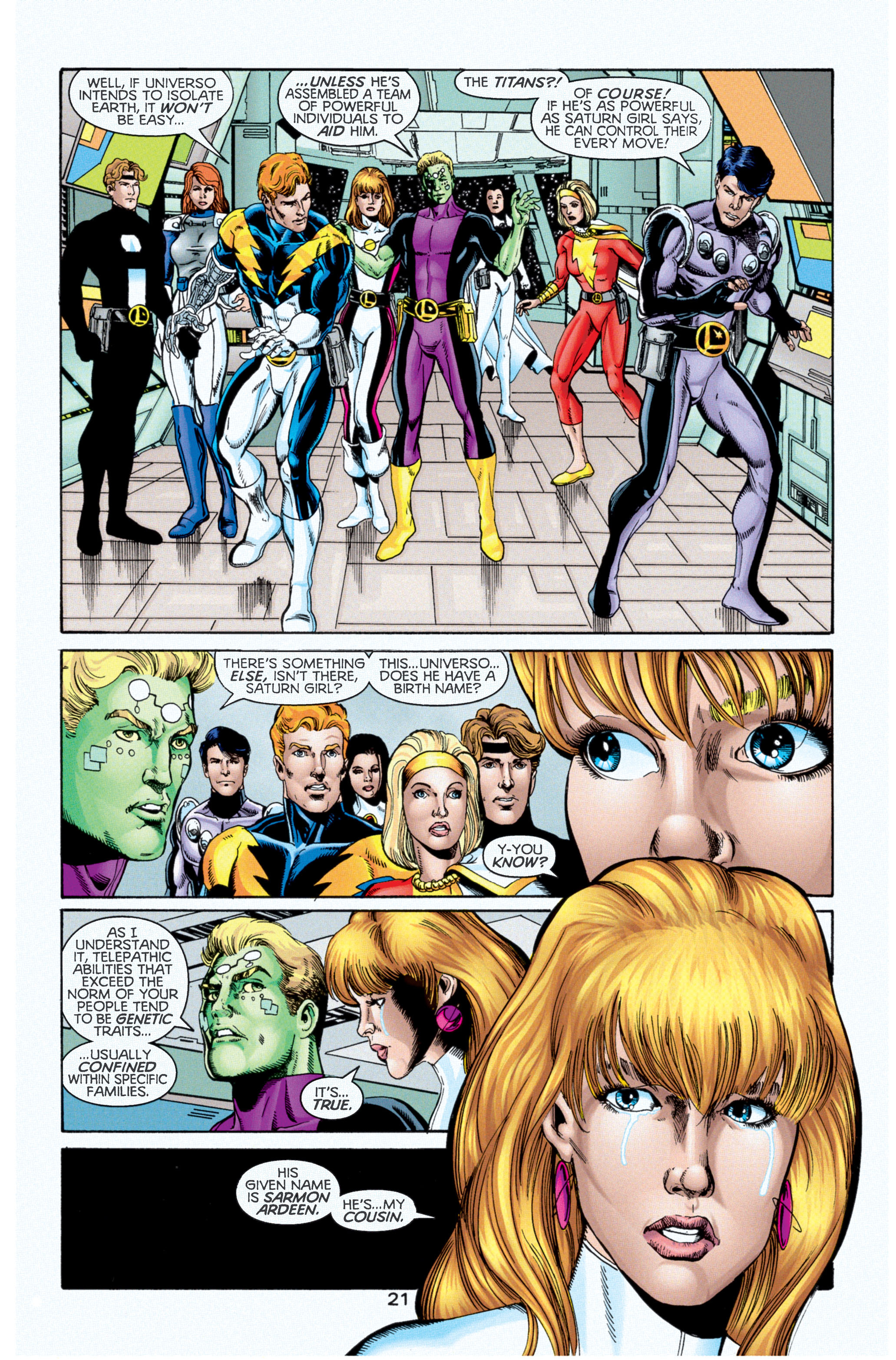Read online Titans/Legion of Super-Heroes: Universe Ablaze comic -  Issue #2 - 23