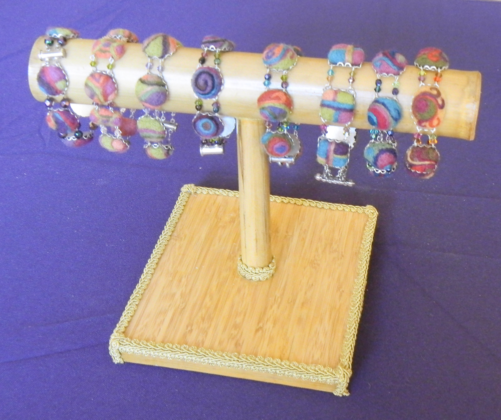 Zazzy Peacock Blog Upcycled Bamboo Jewelry Displays Part 2 of