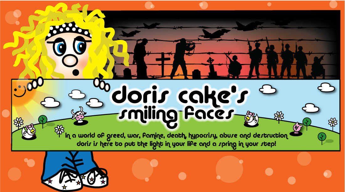 Doris Cake's Smiling Faces