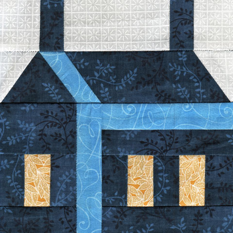 Quilt Inspiration: Free pattern day! House quilts
