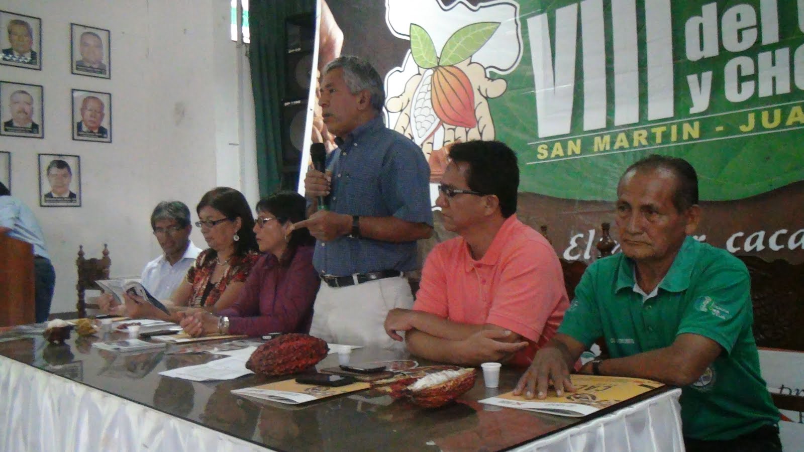 Vicegobernador regional destaca producción de cacao en San Martín