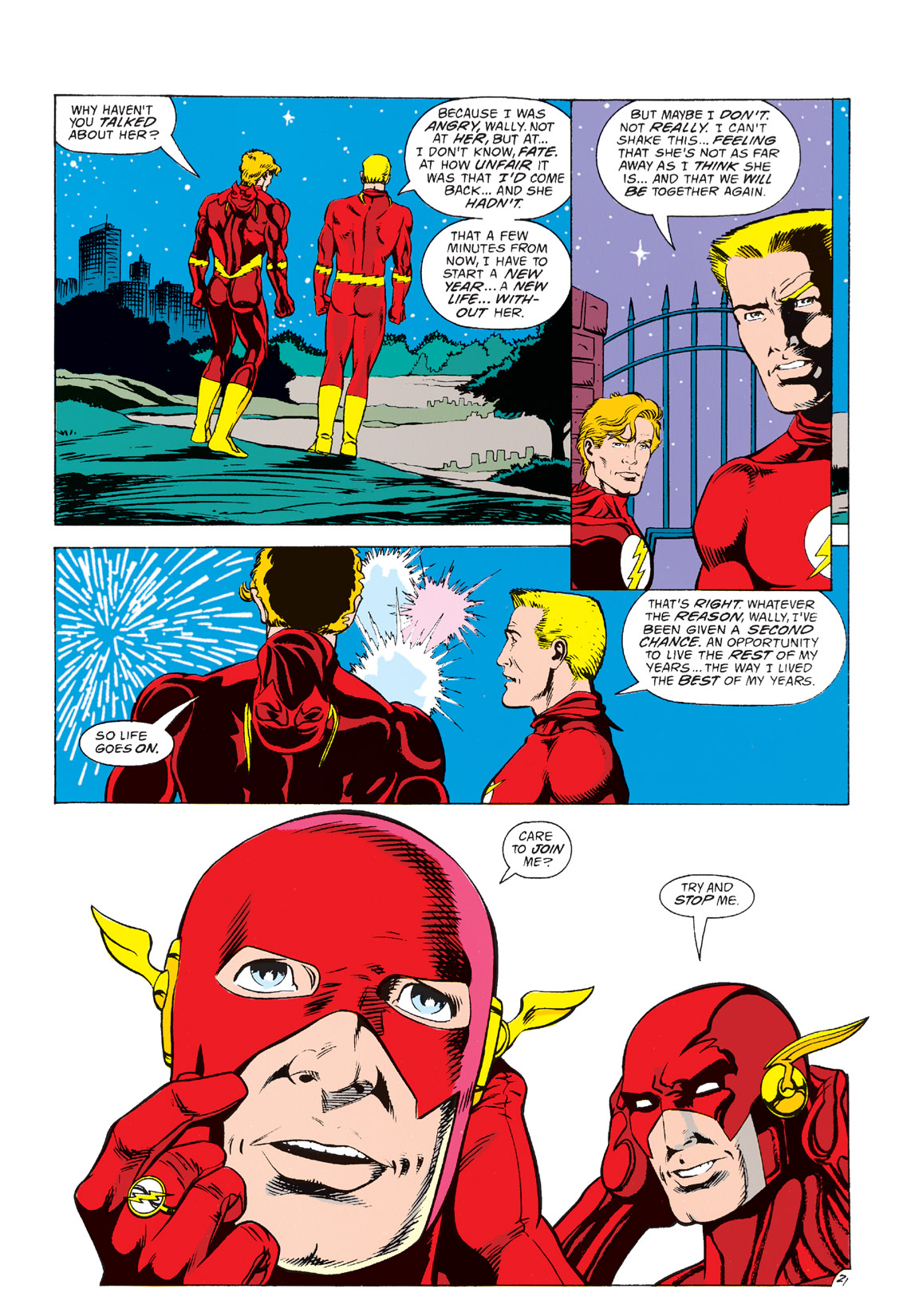 Read online The Flash (1987) comic -  Issue #74 - 22