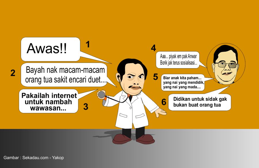 Pelajar SMA PGRI Rawak Diingatkan Gunakan Internet Sehat