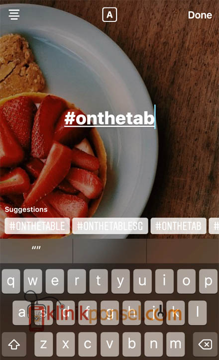 Cara Memasang Stiker Hastag(HashTag) di Instagram Stories - Tips