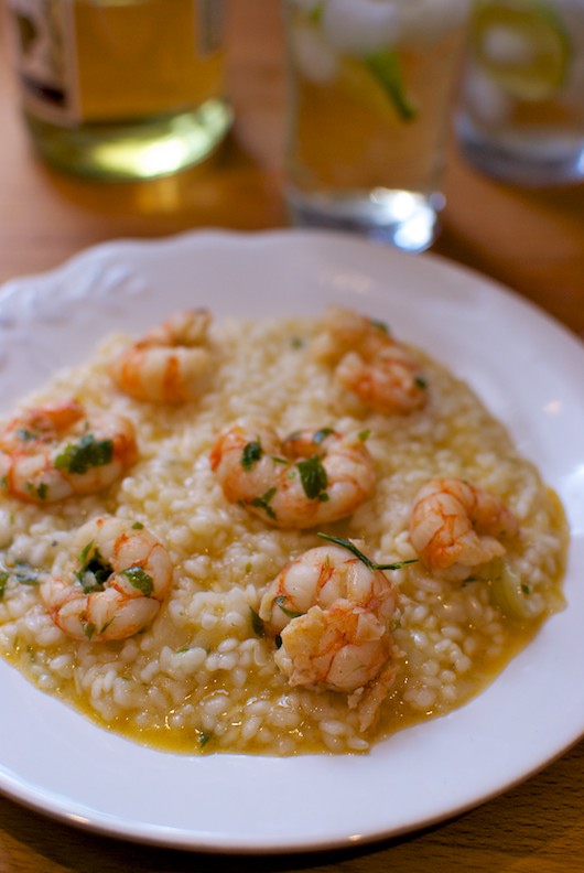 Risotto de langostinos Varomeando [Manuel Apir]