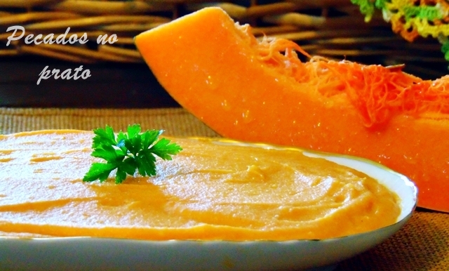 Receita de papas de abobora