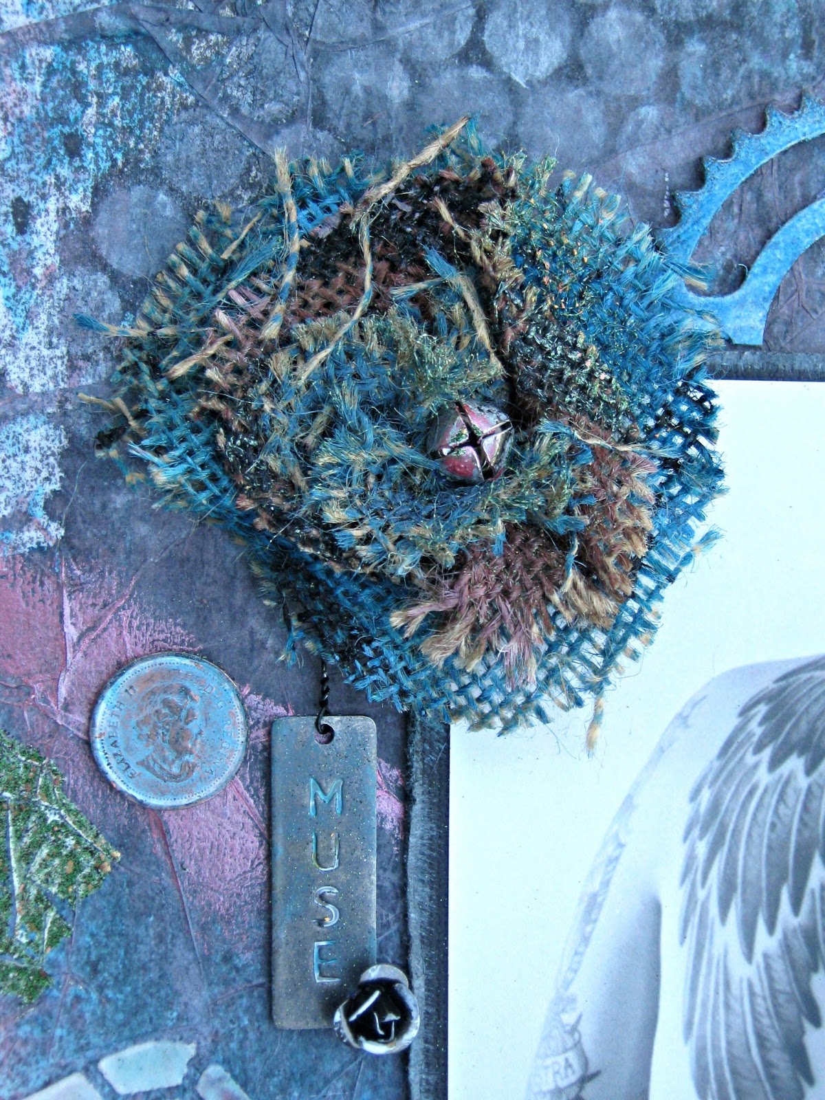 Mixed Media Event Mixed Media Decor Layout, with Charmagne Card