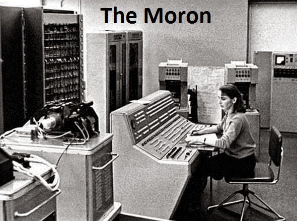 Moron Using Computer career: The manager and the moron 10-04