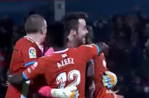 penjaga gawang dari sepanyol ini jaringkan gol menakjubkan dari jarak 70 meter