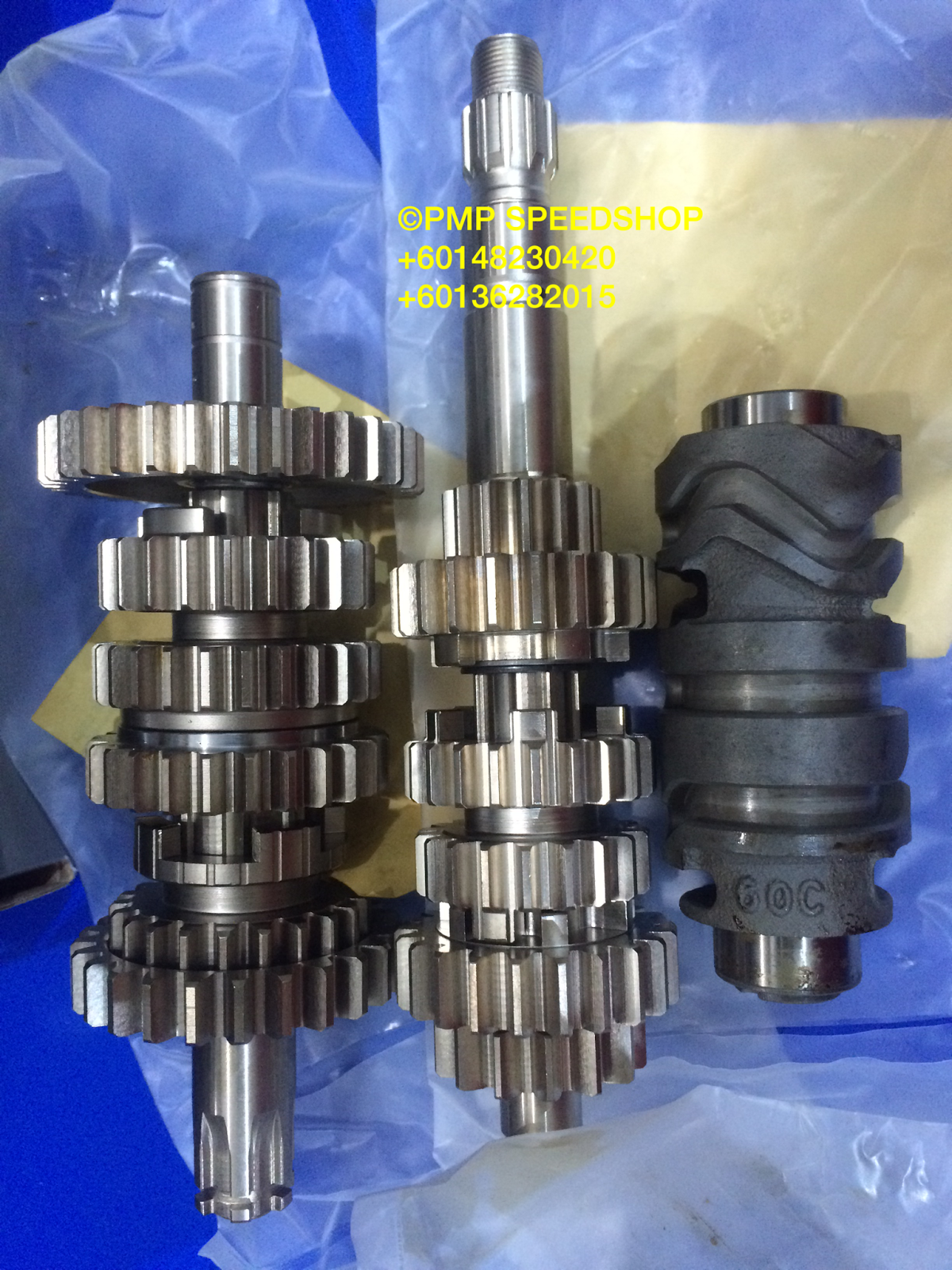 GEARBOX RACING YAMAHA 135LC 5SPEED TO 6SPEED PALEX MOTOR PARTS ONLINE