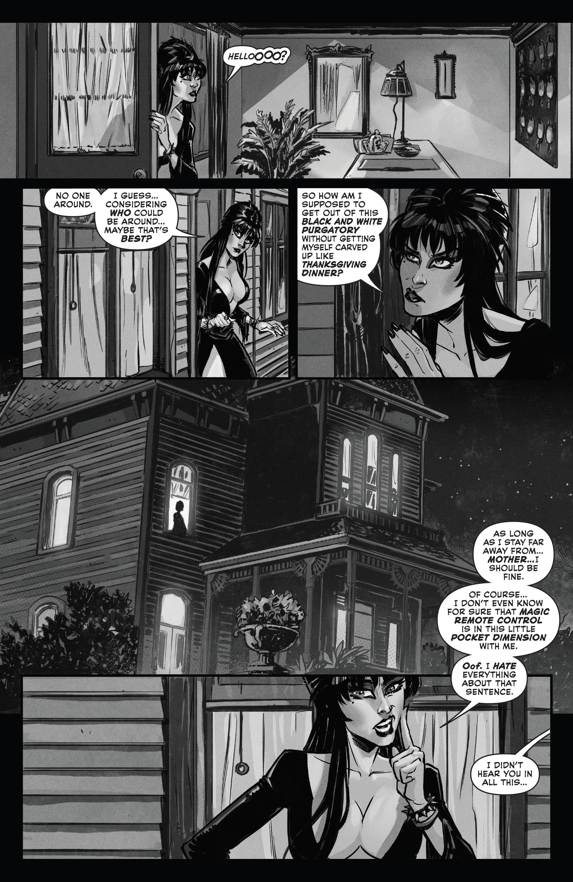 Read online Elvira in Horrorland comic -  Issue #1 - 8