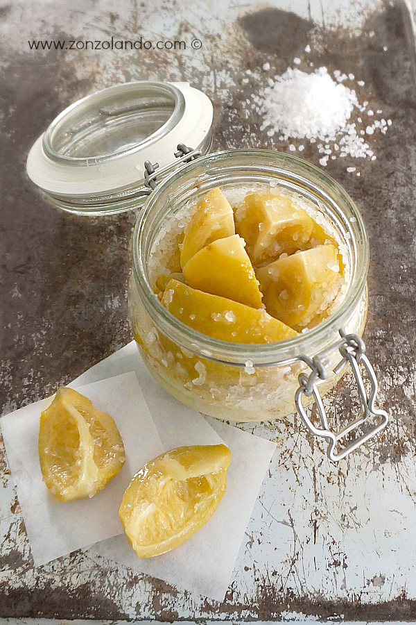 Ricetta per preparare i citrons confits, i limoni sotto sale, preserved lemon recipe