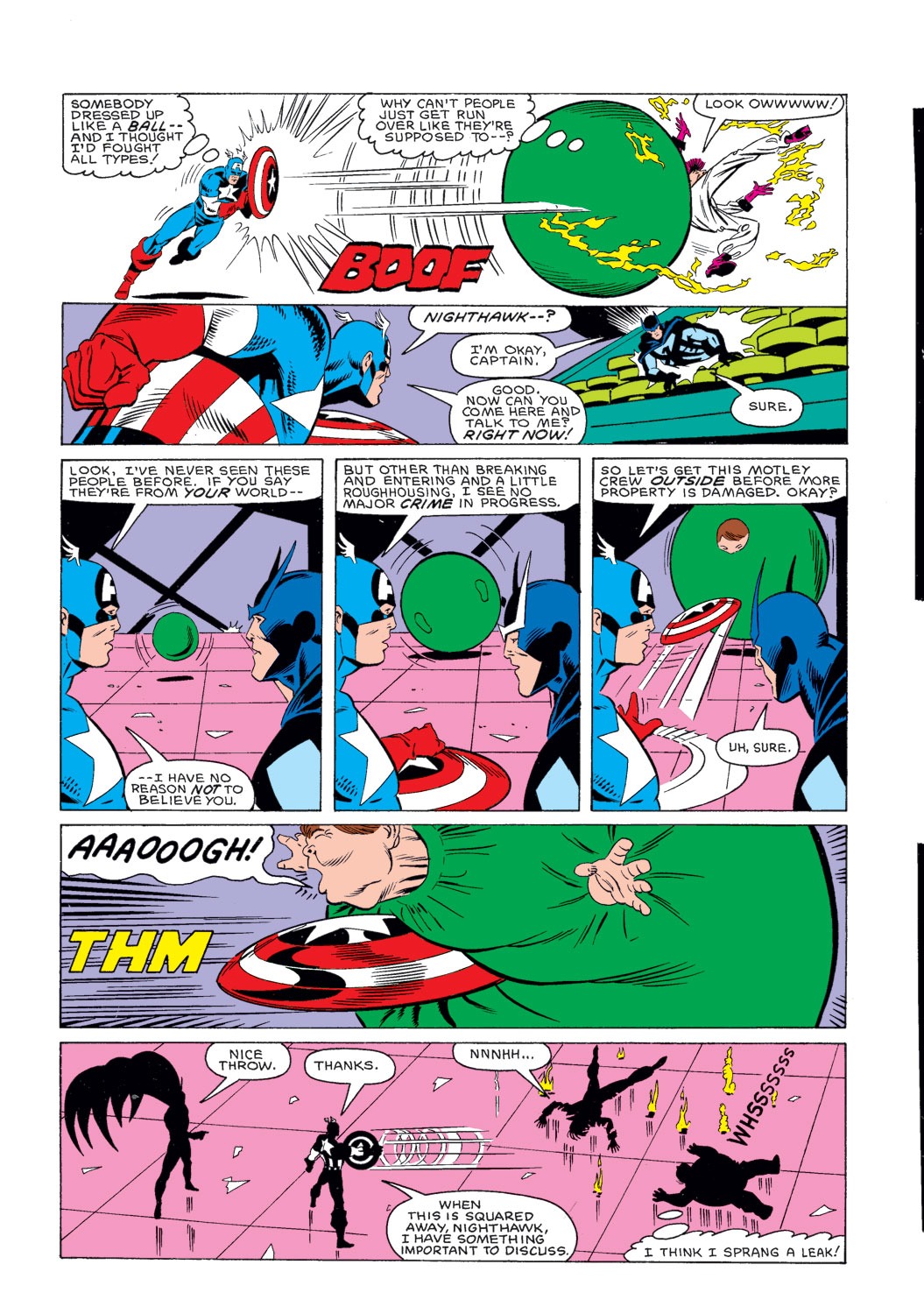 Read online Captain America (1968) comic -  Issue #314 - 21
