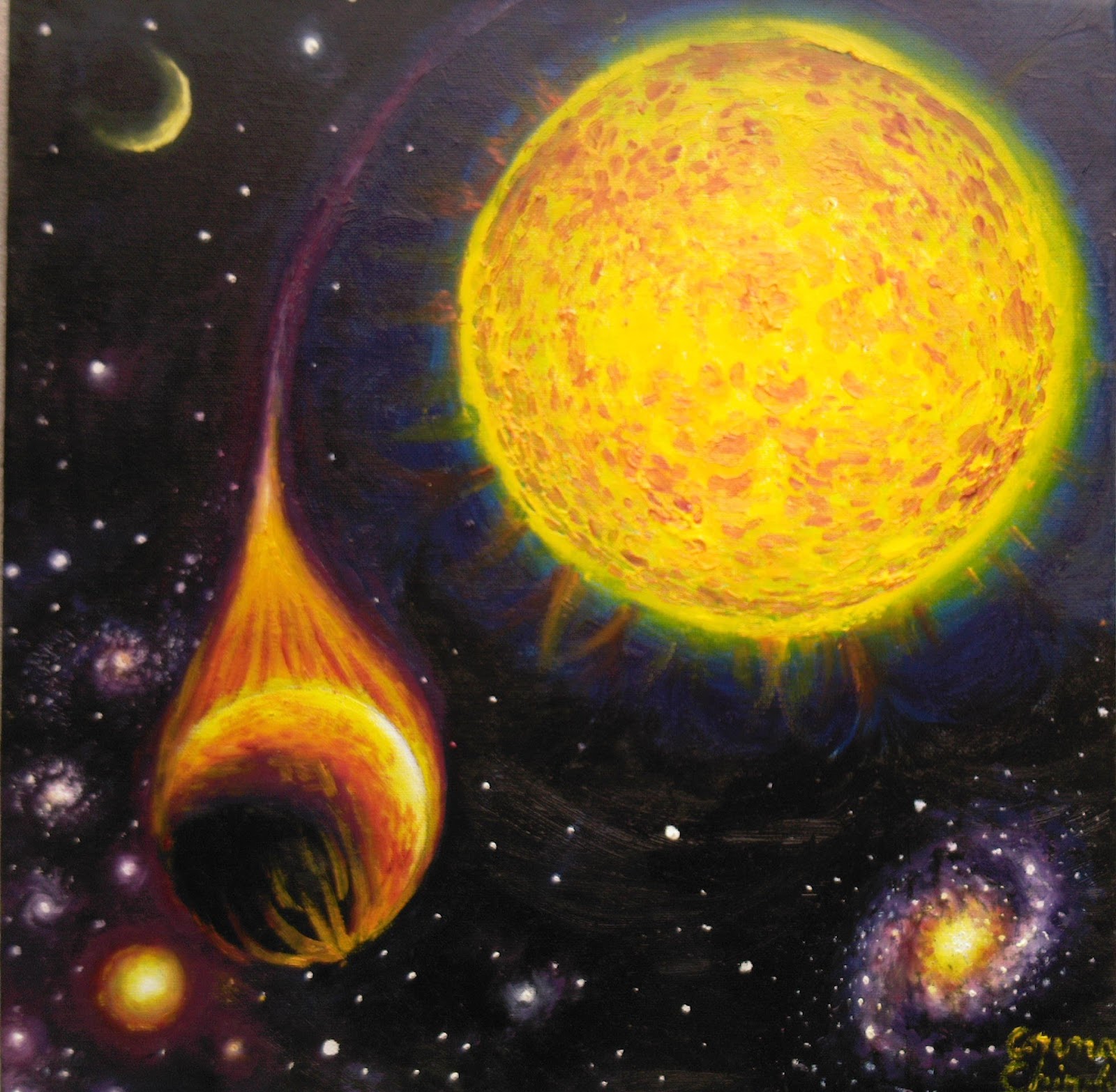 Yellow Star Planet 121
