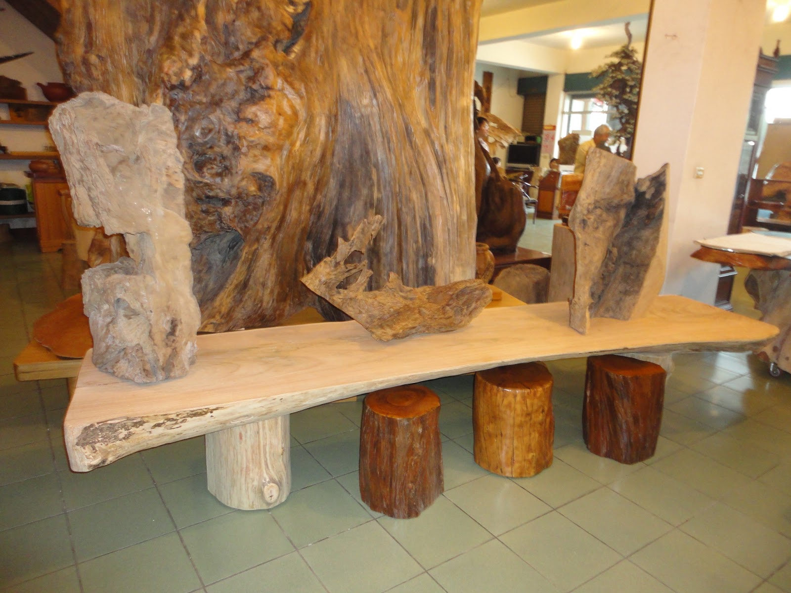 These Walls of White Cypress Furniture