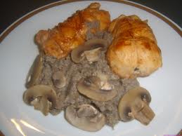 involtini di pollo ai funghi