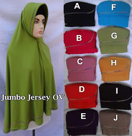 JILBAB JUMBO JERSEY OV