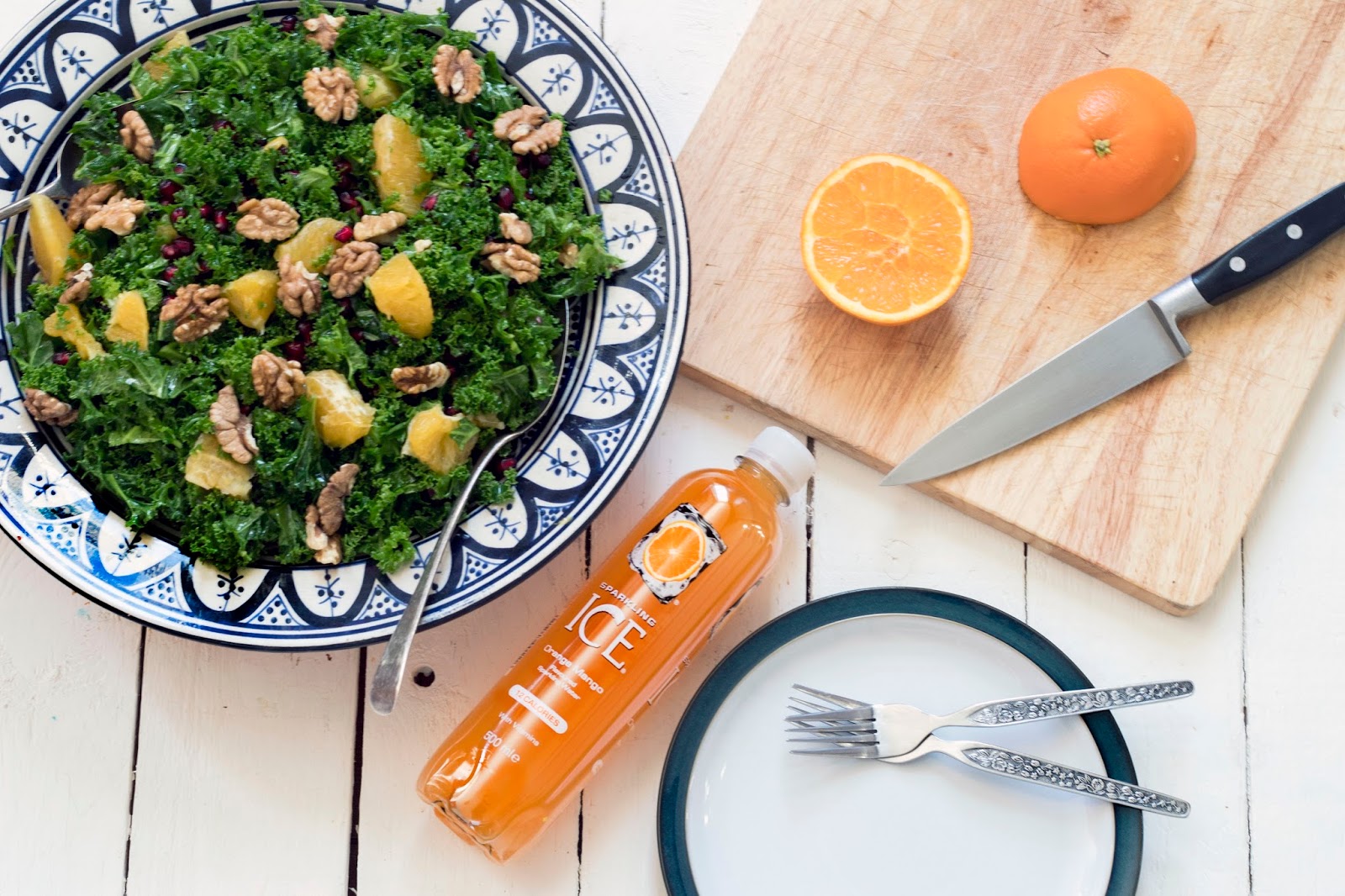 How To Make A Kale, Orange and Pomegranate Salad How To Make A Kale, Orange and Pomegranate Salad