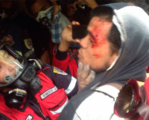 Fuerte represión a los estudiantes de la UCV deja varios heridos (+EN VIVO)