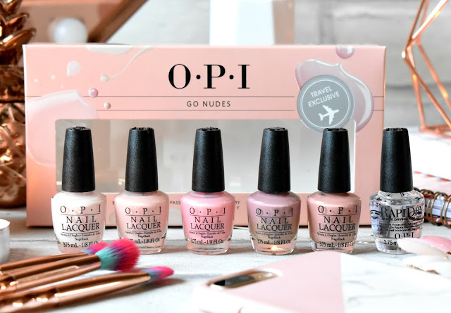 9. OPI Hotter Than You Pink Nail Polish Gift Set - wide 8