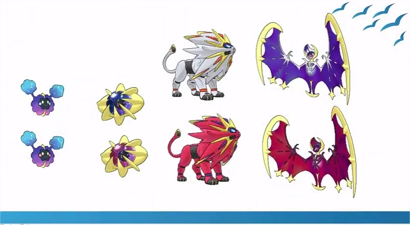 Pokémon Sun & Moon: 6 novos Pokémon são revelados