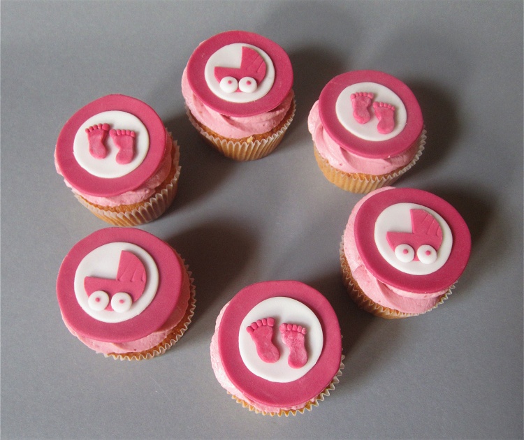 Babyshower Party Cupcakes