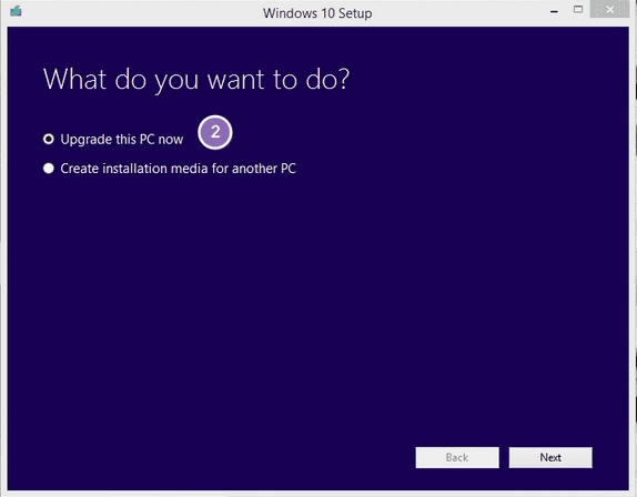 Cara upgrade Windows 10 1