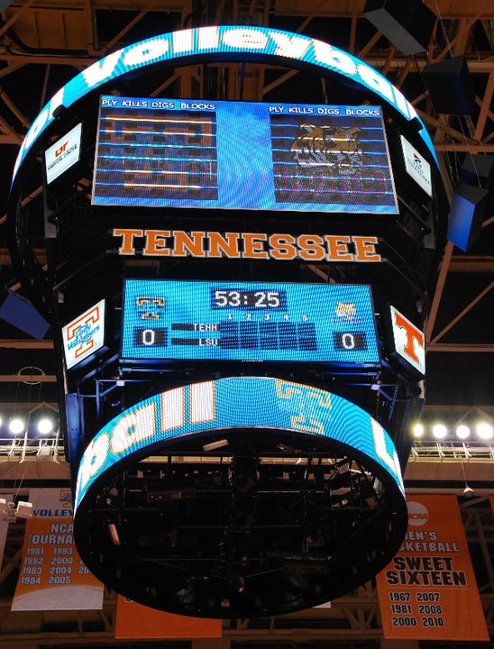 Trips 'n Toys University of Tennessee Lady Vols vs LSU Volleyball Game