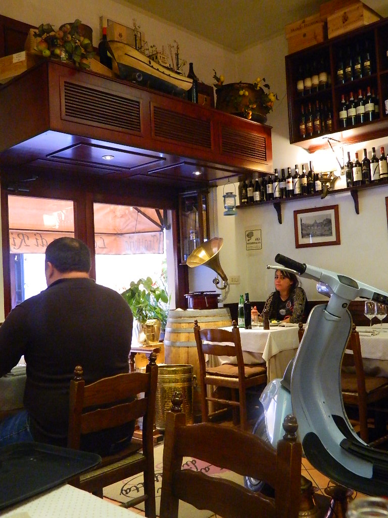 Passione per Viaggio: Trattoria La Buca di Ripetta em Roma - Itália