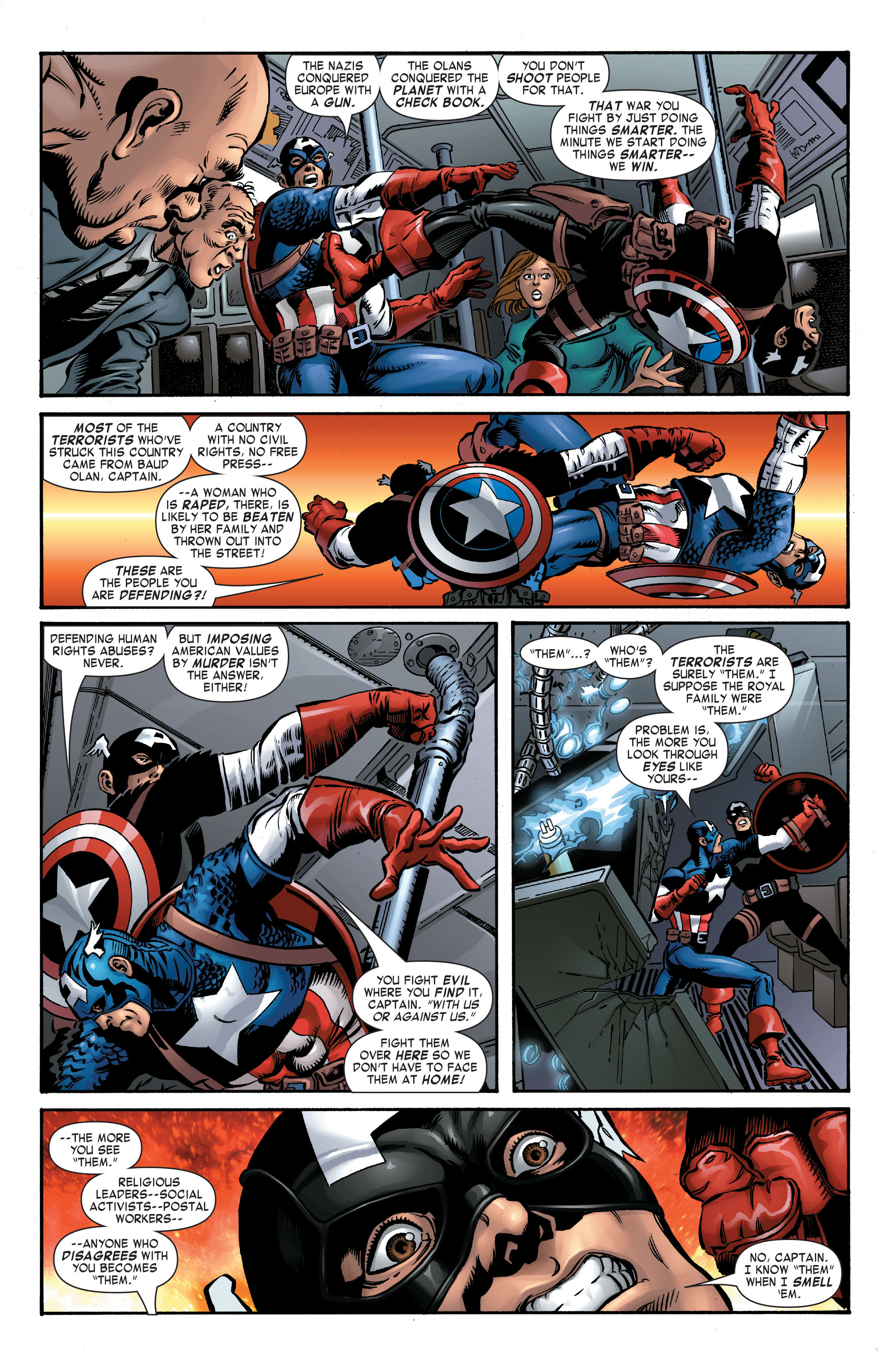 Read online Captain America & the Falcon comic -  Issue #14 - 17