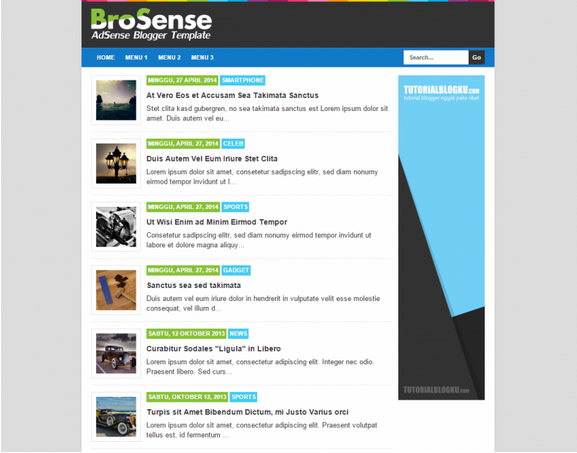 Review Evo Magz V4 vs BroSense V2 Blogger Template Legit