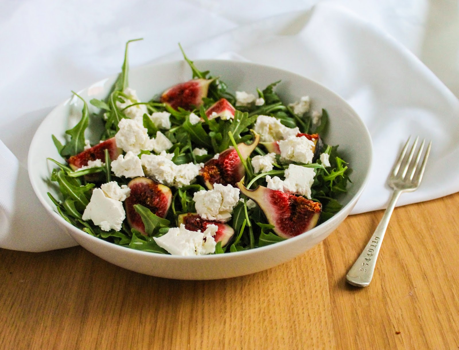 eat like you love yourself Fig and Feta Salad