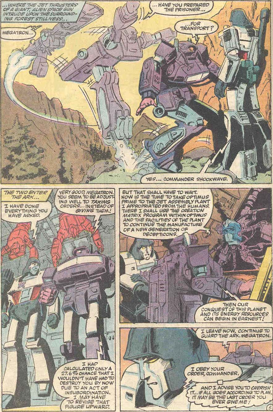 Read online The Transformers (1984) comic -  Issue #8 - 6