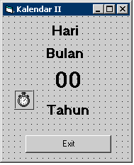 Membuat Kalender menggunakan Microsoft Visual Basic 6.0 ~ Teknologi ...