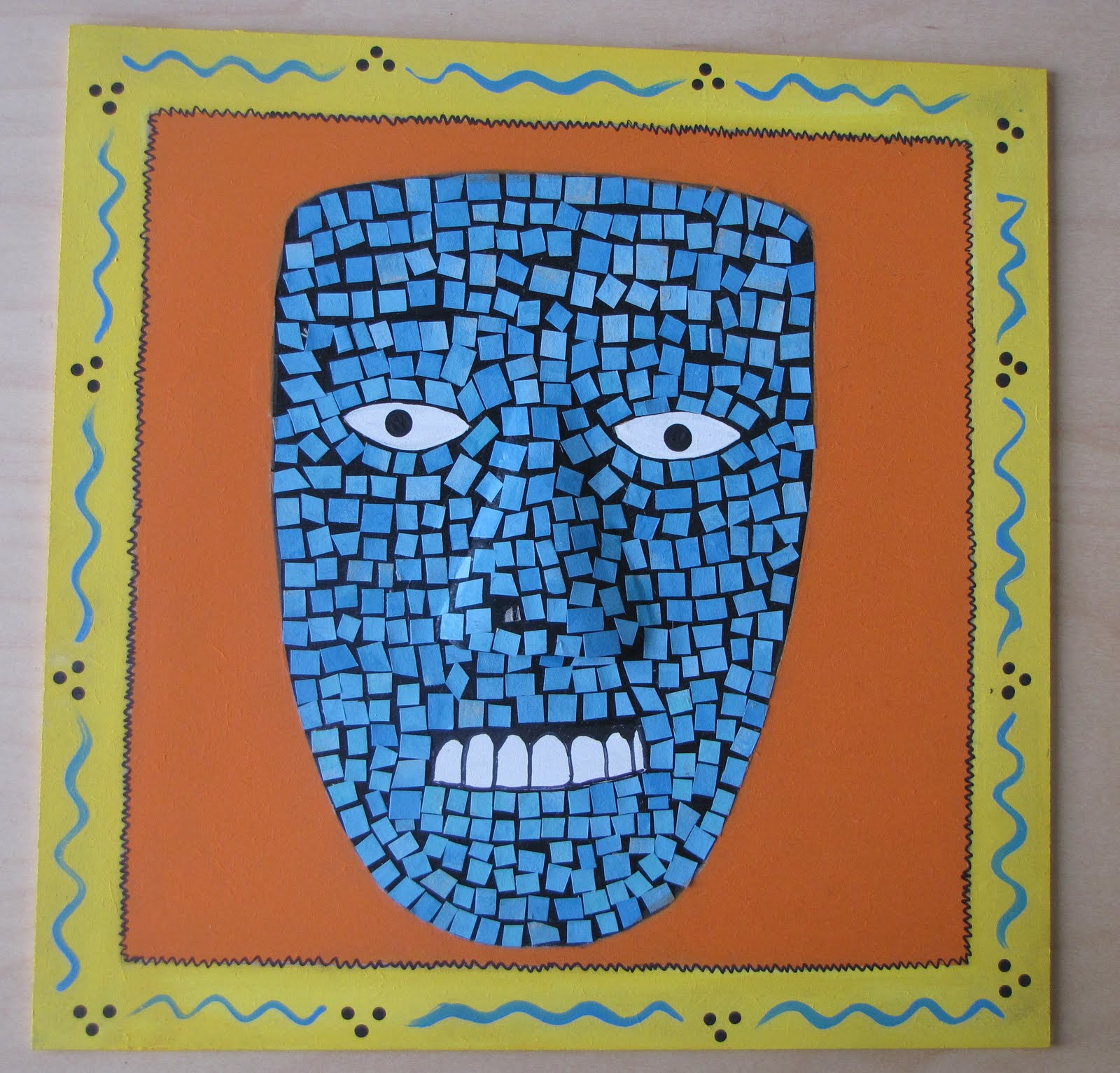 Mosaic Aztec Mask Project