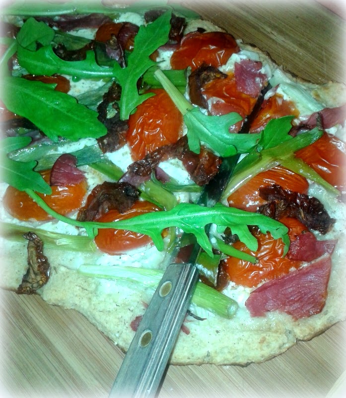 Simi´s Foodblog: Flammkuchen mediterran
