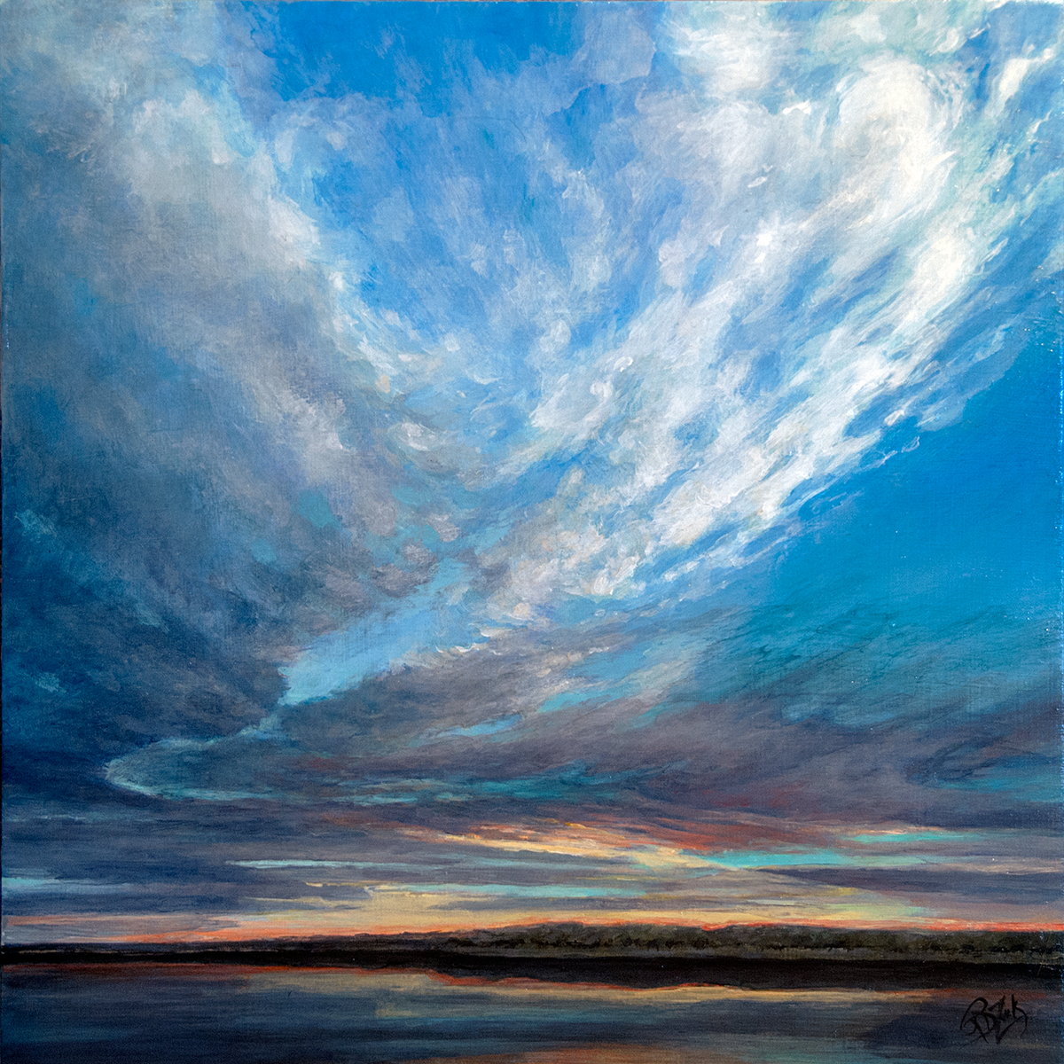 Fine Art Paintings of Rebecca Zook Earth & Sky