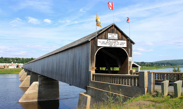 New Brunswick longest wooden covered bridge