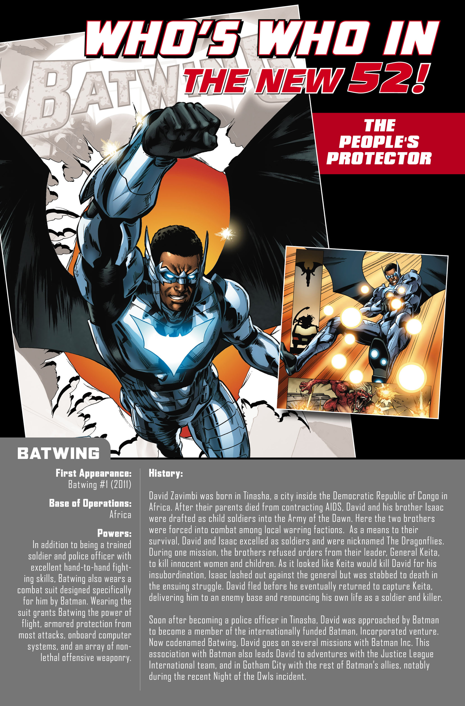Read online Batwing comic -  Issue #0 - 22
